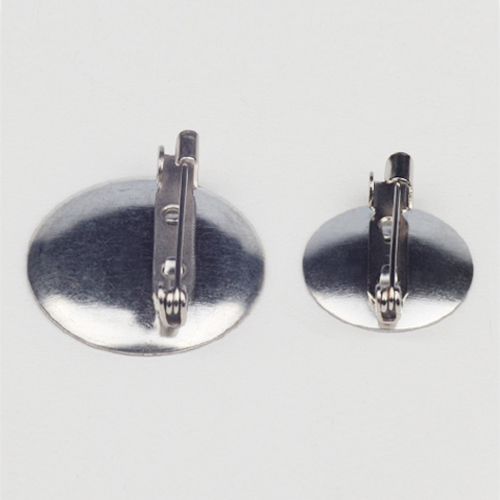 円形ブローチピン<br>20㎜/25㎜/30㎜<br>10/100EA