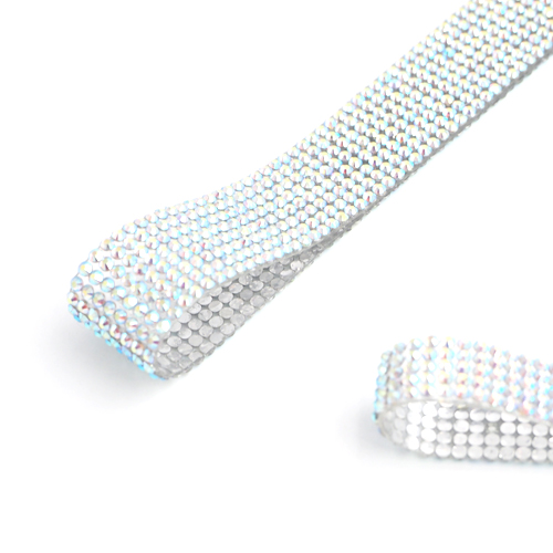 ラインストーンシート<br>6/10/15/20/40㎜/1枚<br>1EA・blue crystal