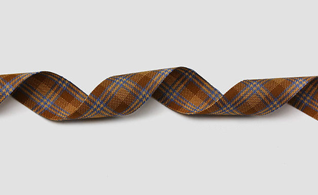 ソフトチェックリボン6色 幅25/40㎜ 長さ9M