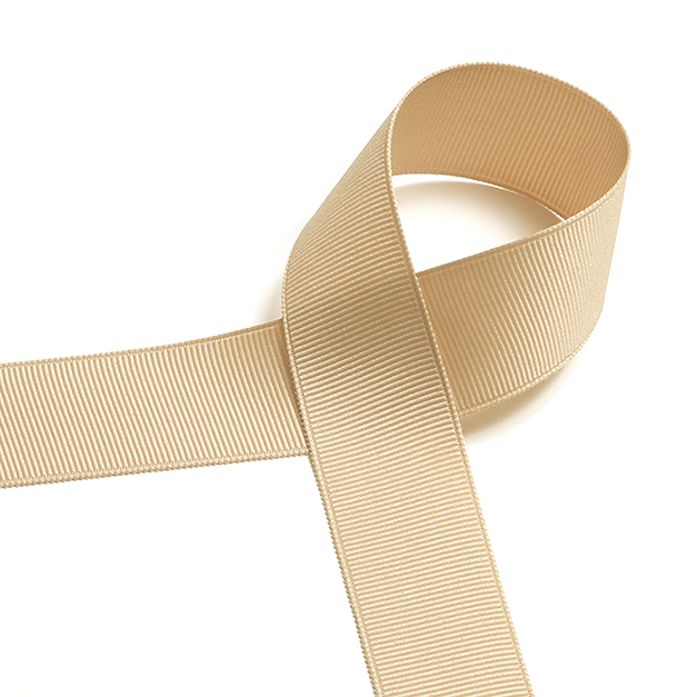 06 麦藁色(むぎわらいろ) 高密度グログラン 幅5/10/15/20/25/ 40/50/60