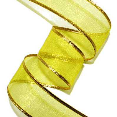 リボン通販RIBEL】 丈夫な金糸リボン17色 幅15/25mm 【激安リボン