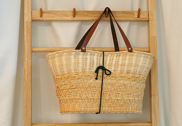 ラタン皮籐 生成り 幅2/3/4/5mm 約470-500g